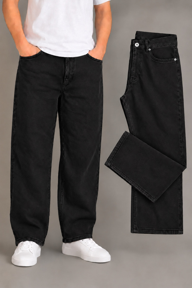 Saudi̇a New Season Arabic Washable Baggy Pants 2026 Fbgk