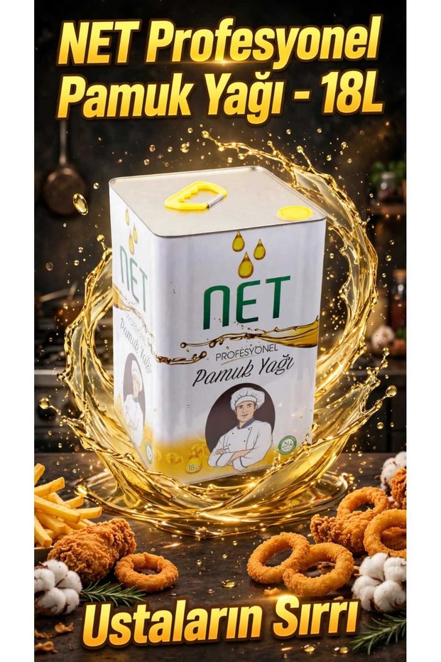 RAFİNE PAMUK YAĞI 18 L