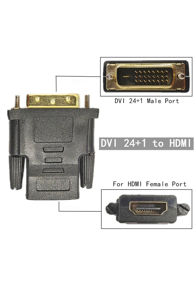 DVI 24 1 to HDMI DVI 24+1 24+5 to HDTV-Compatible Cable Adapter DVI Male to Female For HDMI Connecto