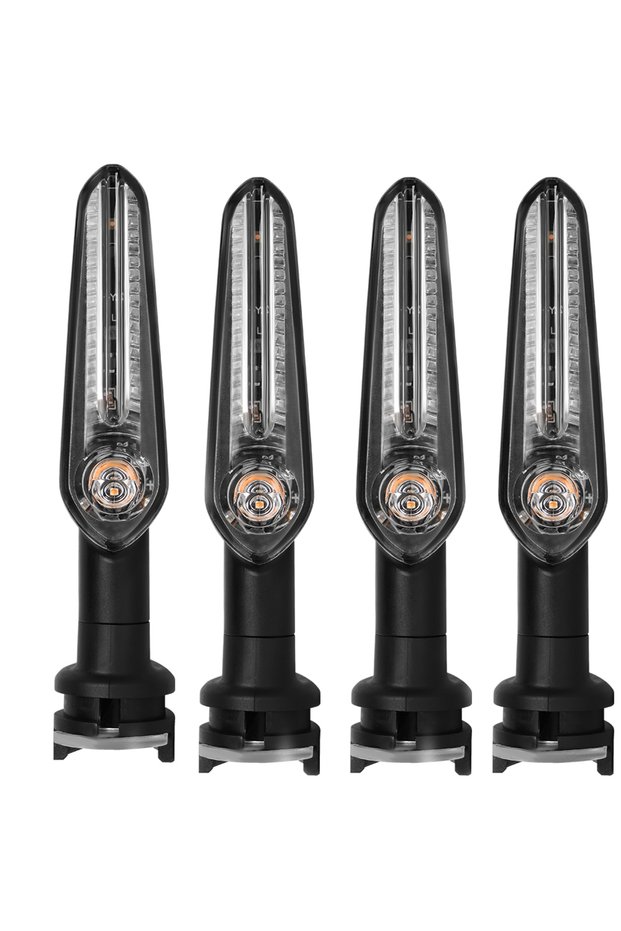 4 pieces LED Turn Signal Light For YAMAHA MT07 Tenere 700 XJ6 FZ6 MT09 Tracer 900 MT09 MT10 MT03 FZ2