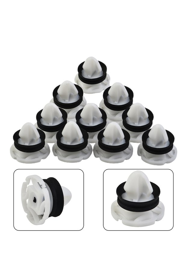 10pcs Car Door Trim Panel Mounting Clips For Renault 7703077476 Auto Interior Accessories Fastener