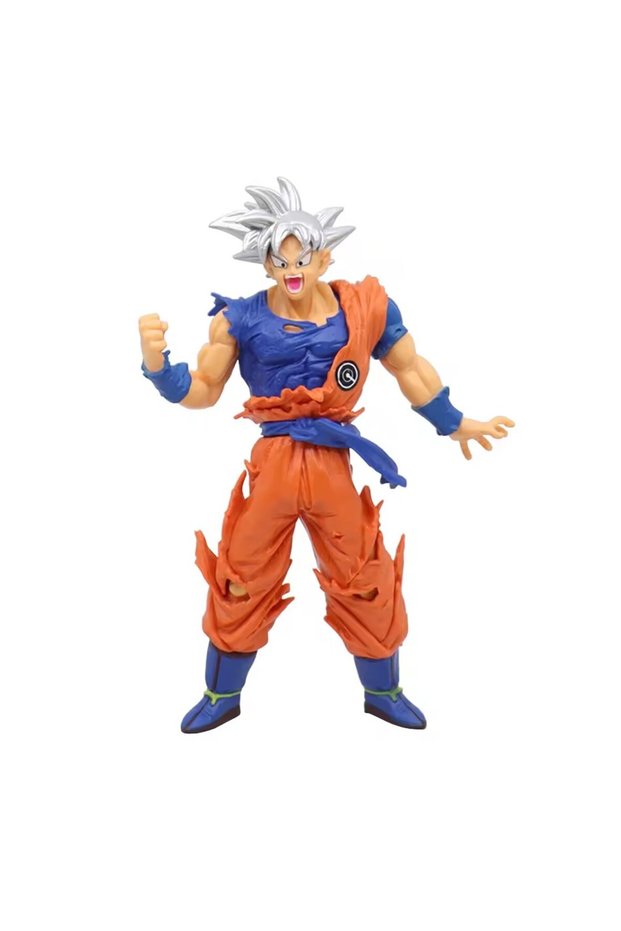 Bandai Opp bag Anime 17-18CM Dragon Ball Z Super Saiyan Son Goku Broly Vegeta Anime Action Figure Mo