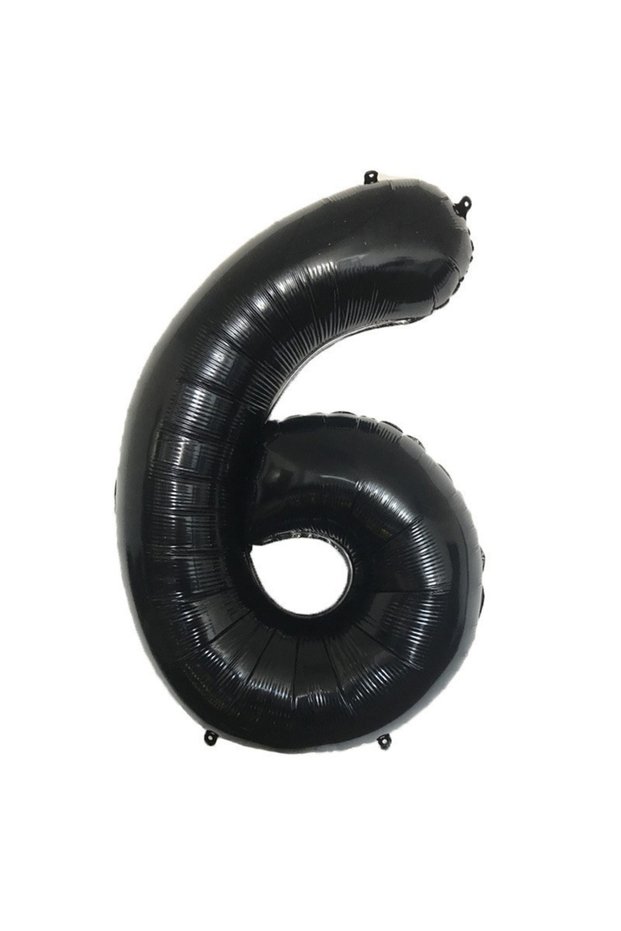 32inch 6 32inch Black Number Foil Balloons for Birthday Party Wedding Anniversary Baby Shower Decor
