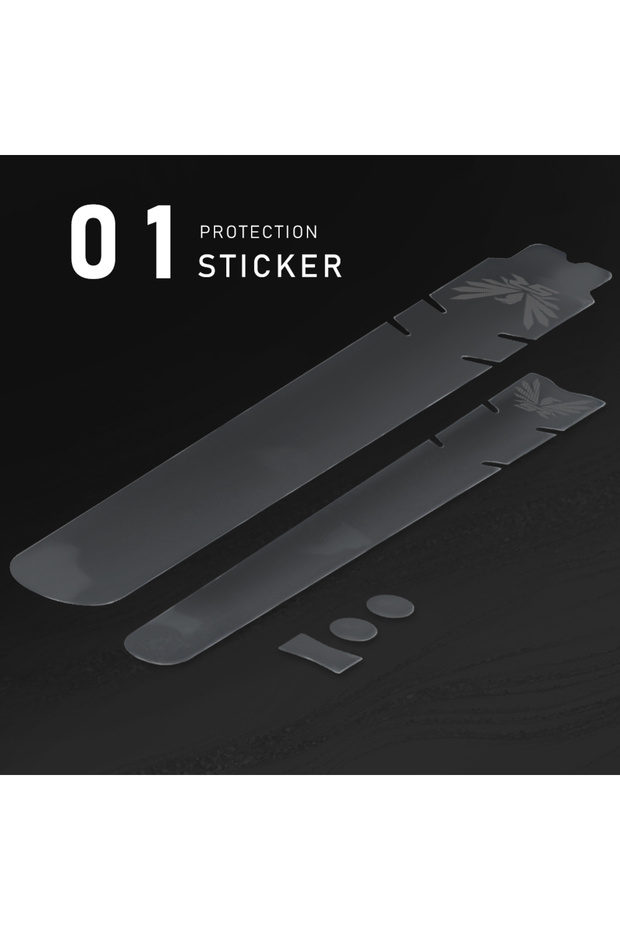 PSL 01 KRSEC Bike Frame PVC Transparent Protector Stickers MTB Road Bicycle Protection Stickers Bike