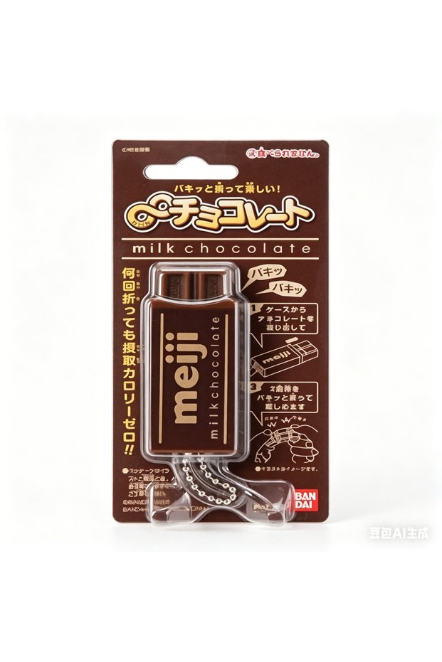 1 Pcs Simulated Meiji Chocolate Fidget Toy Bendable Structure with Crisp Click Snap Sound Creative D