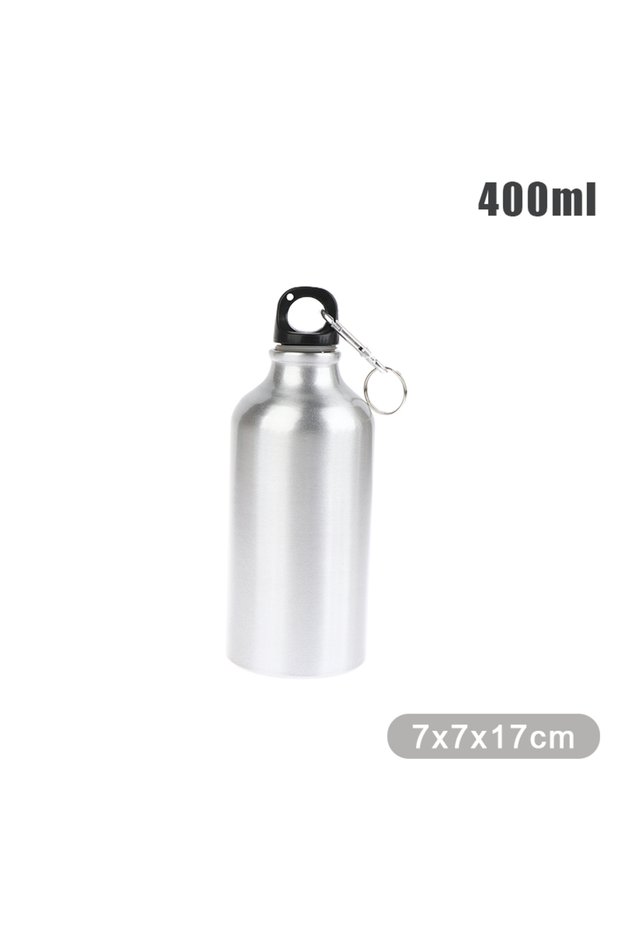 750 400ml Silver 1Pc For Travel Running Camping Aluminum Outdoor Bike Sports Water Bottle Drinking K