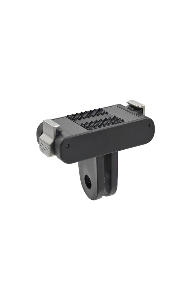 black color For DJI Osmo Action 6 Nano Magnetic Two Claw Adapter 1/4 Thread Universal Port Action6 C