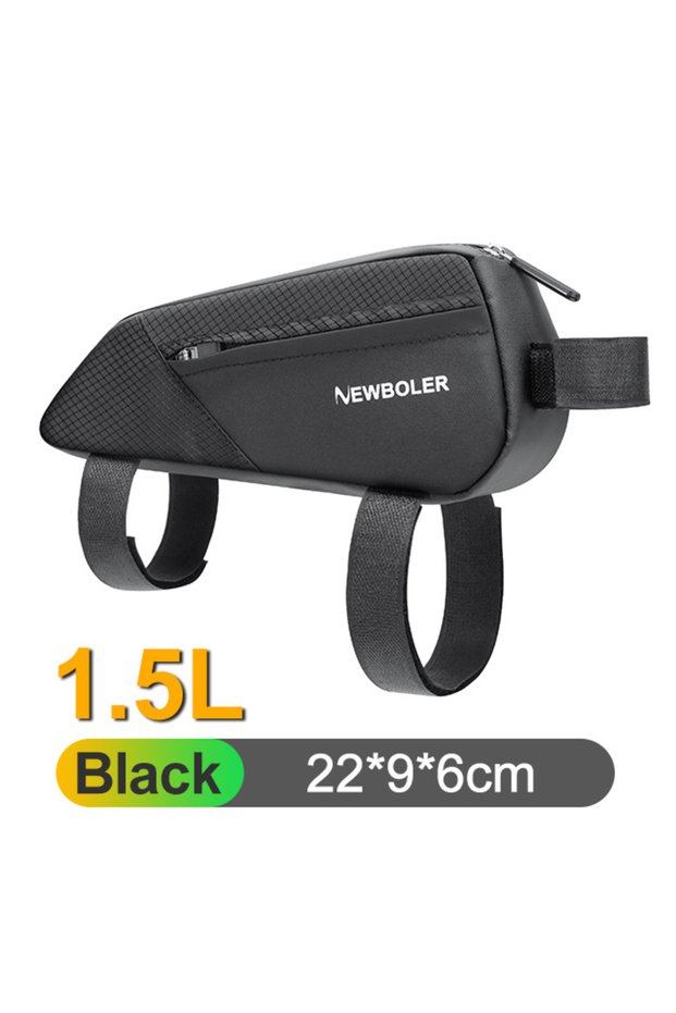 BAG215 NEWBOLER Gravel Bike Bag Bike Top Tube Bag With Screws Waterproof PVC Cycling Frame Bag For R