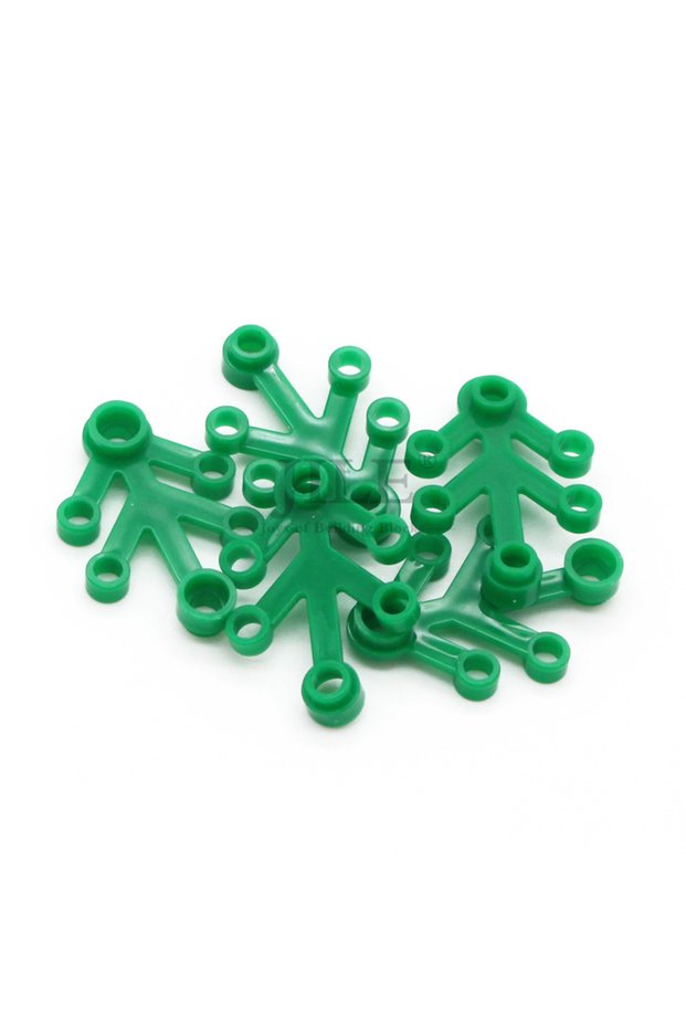 green 80pcs 80pcs Moc Plant Leaves 4x3 Tree Leaf 2423 Garden View DIY Building Blocks Bricks Compati