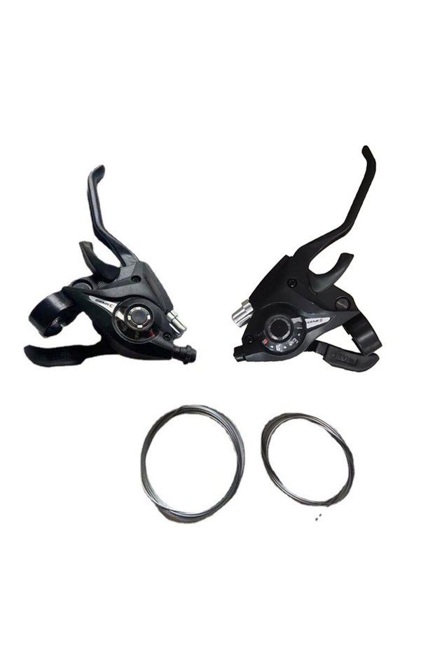 3X8 1Pairs ST-EF51 Gear Shifter/brake Lever 3 X 7,8 Speed Or Set Black V-brake For Shimano Mountain