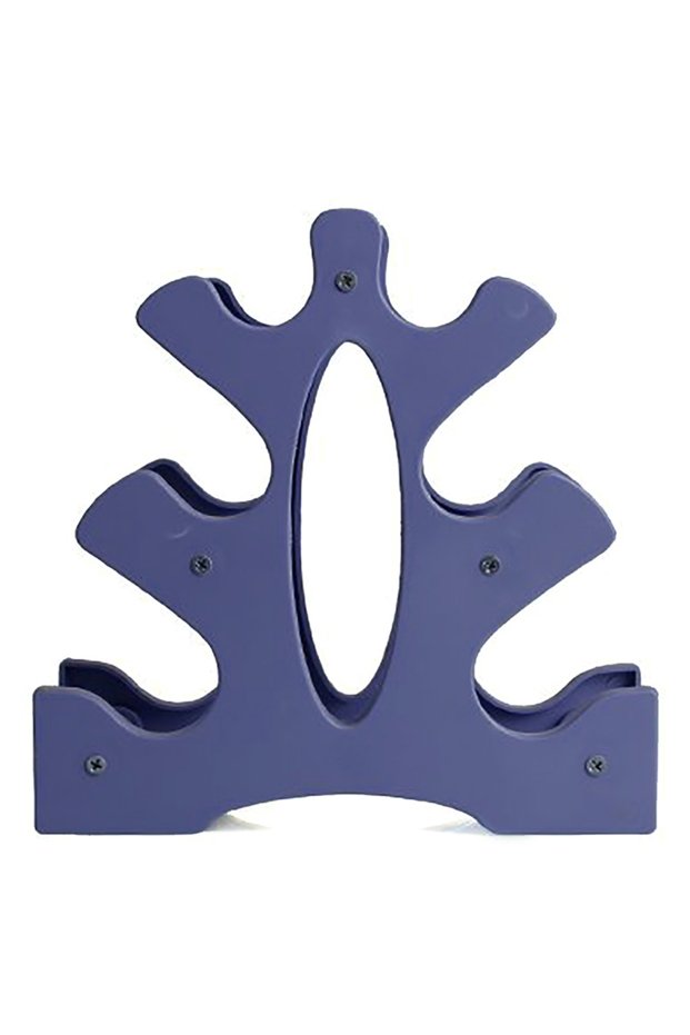 Blue 1Pcs 3-Tier Dumbbell Storage Rack Stand Multi-layer Hand-Held Dumbbell Storage Rack Home Office