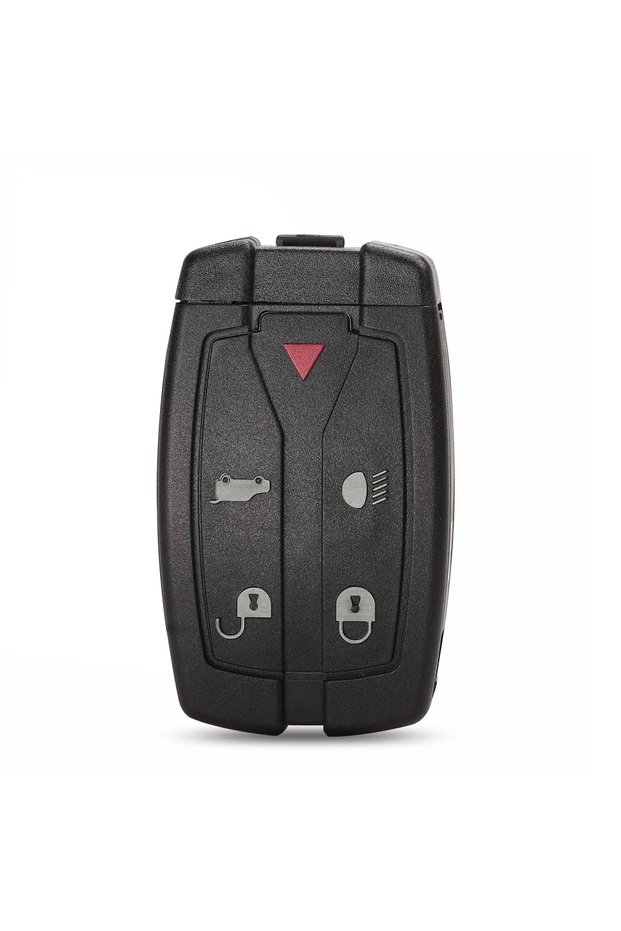 Bilchave 5 Buttons Remote Car Key Shell Fob Case For Land Rover Discovery 4 Sport Evoque Freelander