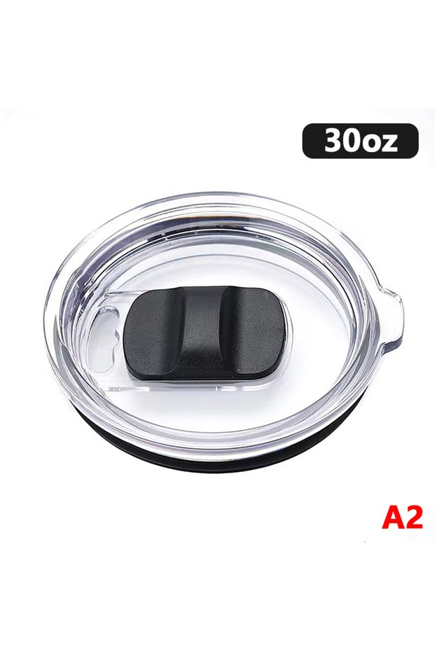 A2 Coffee Mugs Lid Water Cup Lids For 20oz 30oz Thermos Tumbler Cover Thermo Bottle Lids Round Plast