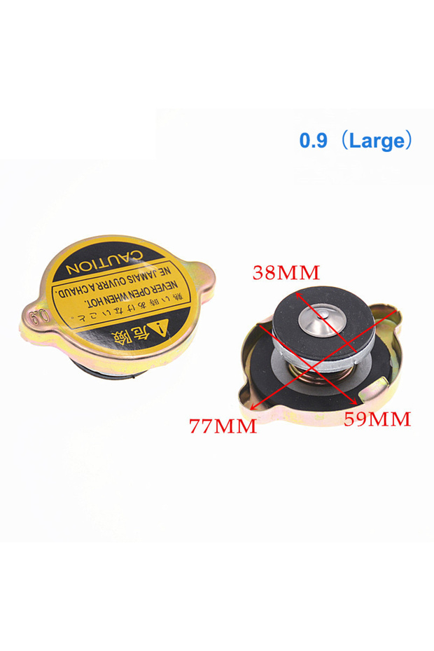 A3 NEW 1PC Car Coolant Radiator Cap General Type 0.9 Radiator Cap Modified 1.1 Water Tank Cover For