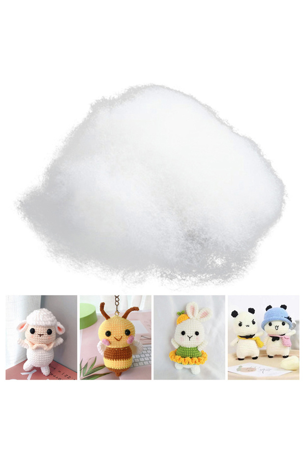 M 200G 50G/200G Stuffing Cotton DIY Polyester Stuffing Material For Clothing Pillow Quilt Handcraft