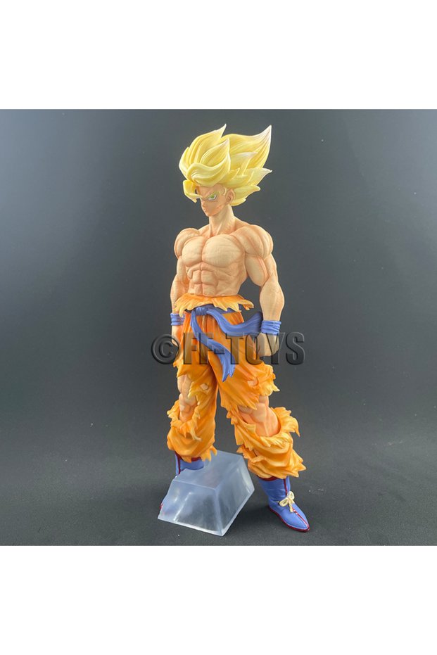 Bandai A 28CM Dragon Ball Z Son Goku Namek Figure Super Saiyan Goku Statue PVC Action Figures Collec