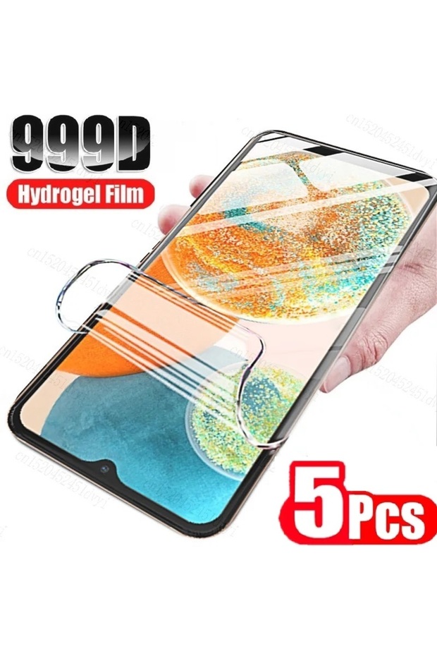 Hydrogel Film 5 Pieces For Galaxy M34 5G 5PCS Hydrogel Film for Samsung Galaxy M04 M14 M54 M34 5G Sc