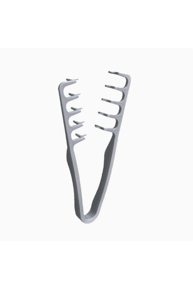 GRAY Men's Styling Comb Plastic Portable Hair Comb for Travel Work Daily Use, Fluffy Top Hair Stylin
