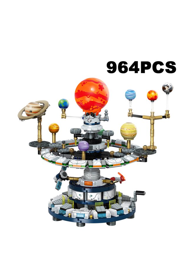 NO Original Box Rotating Universe Interstellar Solar System Building Blocks Sun Earth Space Series S