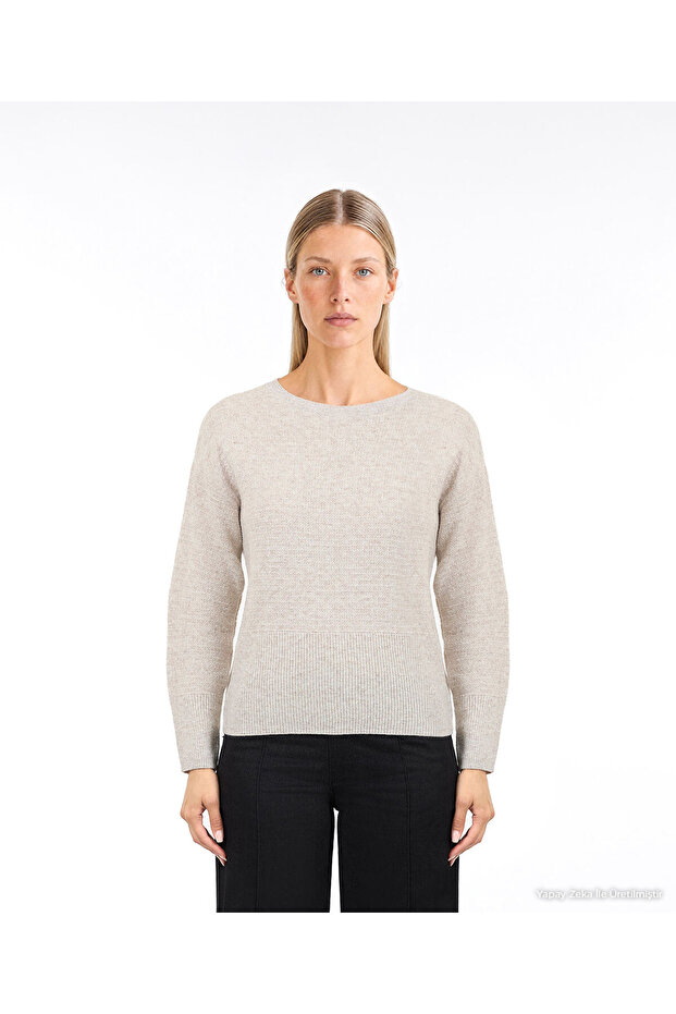 Regular Crew Neck Long Sleeve Sweater