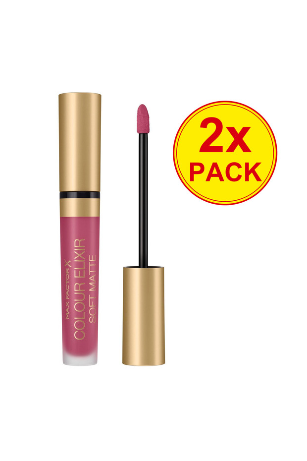 2x PACK Colour Elixir Soft Matte 020 Blushing Peony, 4 ml