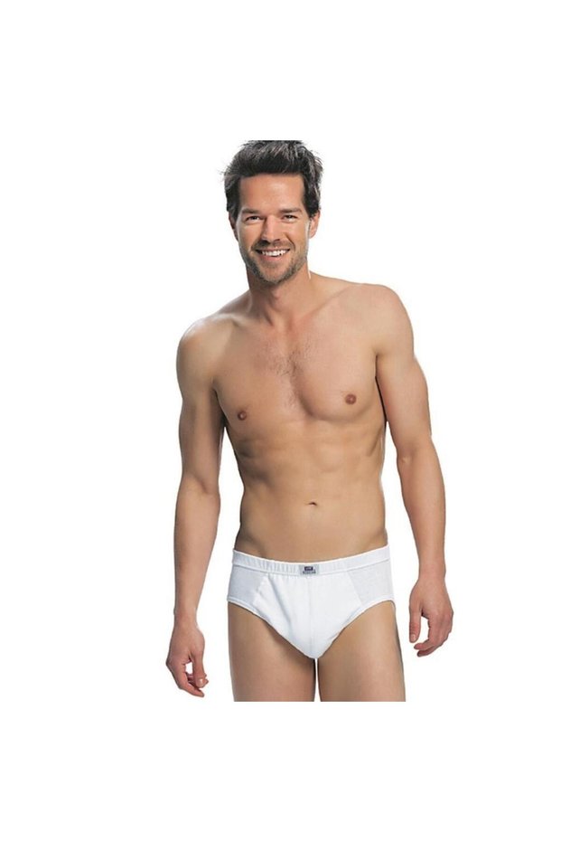 Men's Combed Cotton Slip Panties Combed Cotton White Panties 720