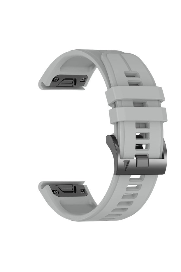 22mm QuickFit style2 Gray 22mm 26mm Outdoor Sports Watchband for Garmin Quatix 8/Fenix 8 pro 5X puls