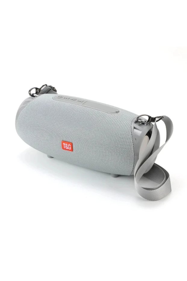 gray Subwoofer Caixa De Som Bluetooth Speaker Portable Sound Box Music Wireless Woofer Bass Computer