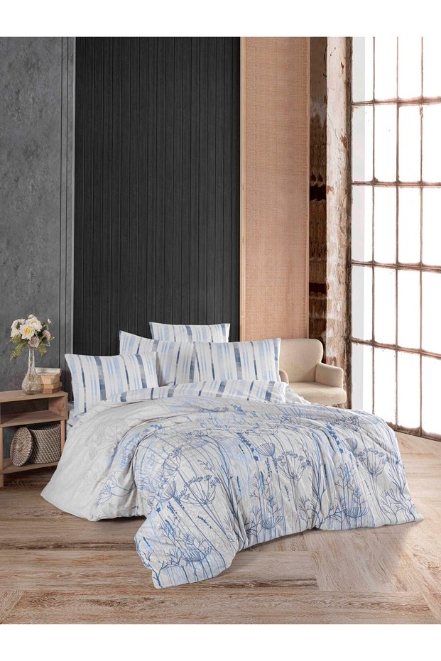 Vip Ranforce Double Bedding Set Li̇na 08533-6