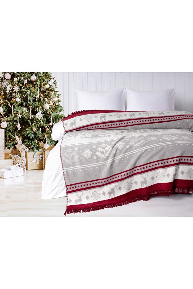 Copo New Year's Themed Double-Sided Single Blanket 150X200 cm