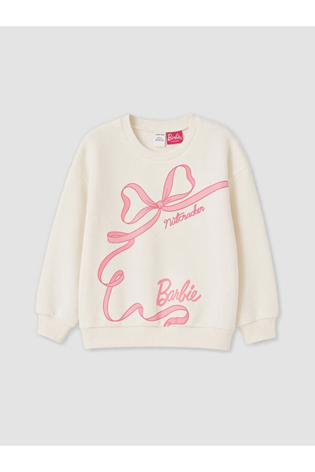 I Barbie Printed Thick Sweatshirt for Girls from Freezen Store