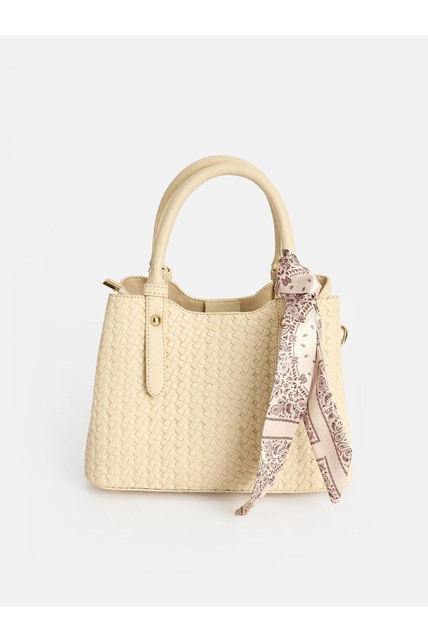 Knitted Patterned Women's Shoulder Bag (W6)