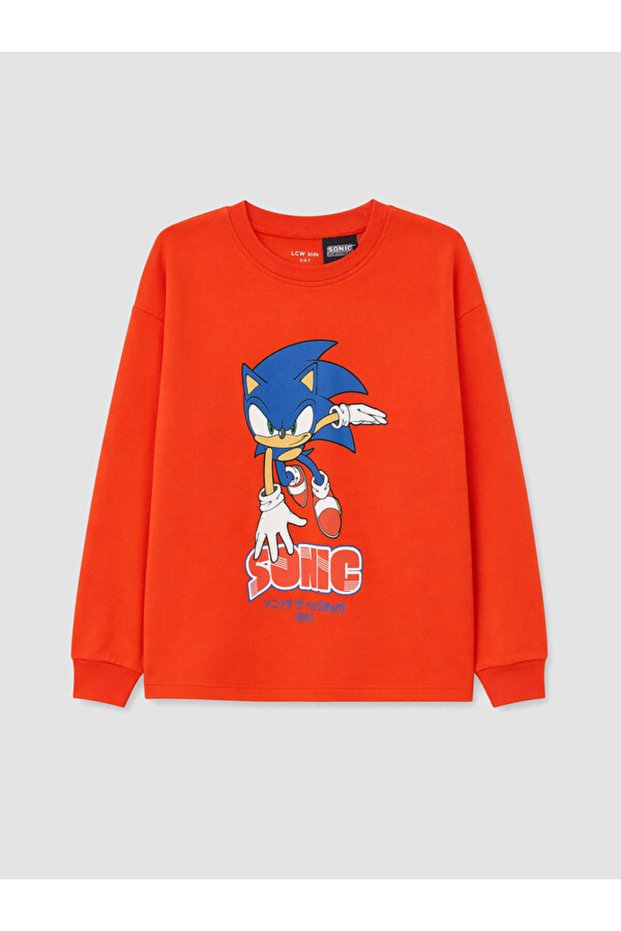 Esvab • Modern & Distinctive Sonic Printed Boys' T-Shirt