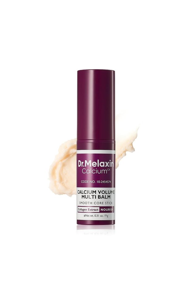 Collagen Multi Balm Stick, Calcium & Adenosine Korean Wrinkle Stick for Eye, Neck & Face, Firming Collagen Stick, Under Eye Balm for Dark Circles & Depuffing, Korean Skin Care, 0.31 oz