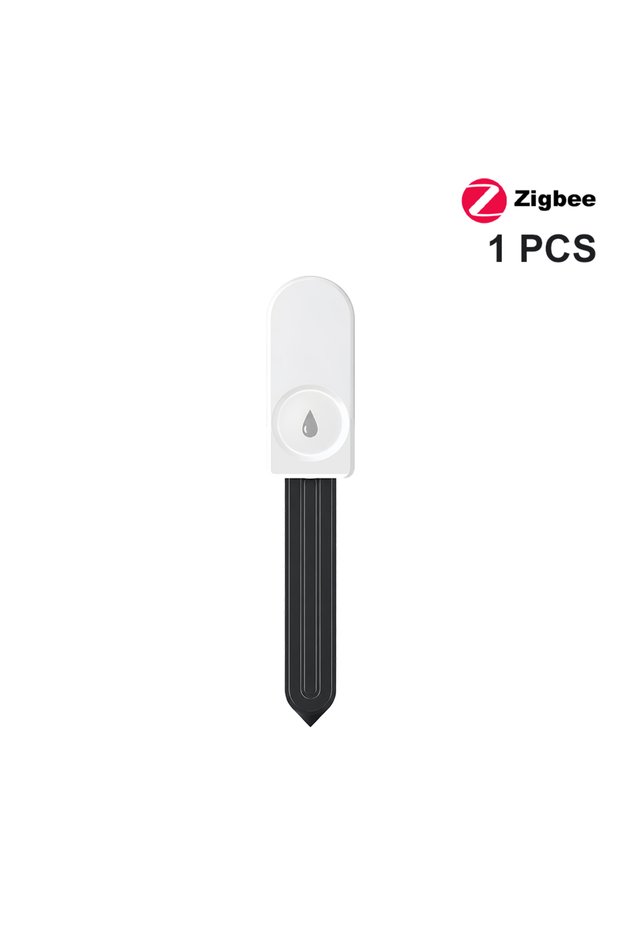 مستشعر رطوبة التربة الذكي ZigBee2MQTT مع مراقبة درجة الحرارة والرطوبة والتحكم عبر التطبيق