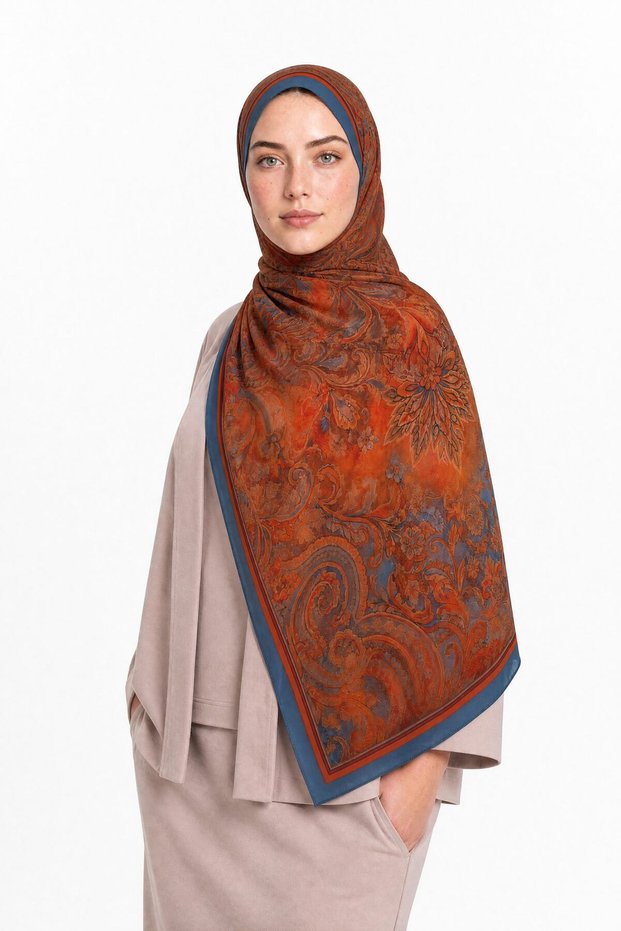 Sarven Desen Hebei Silk Shawl
