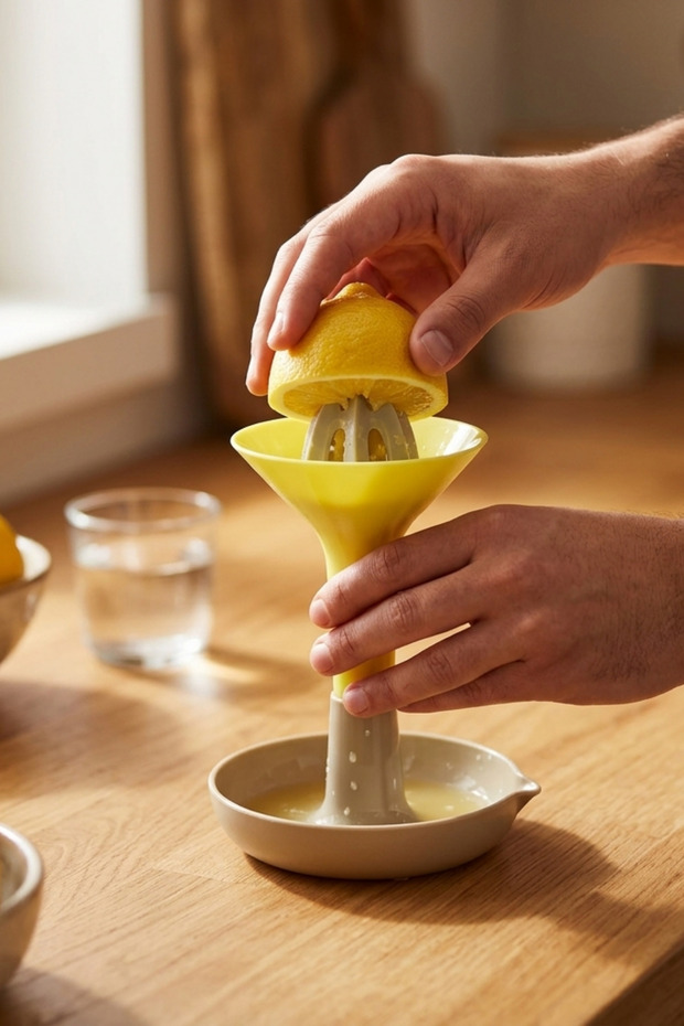 Lemon and Citrus Juicer Yellow Yk1842
