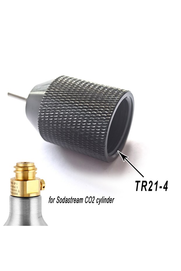 محول متعدد الاستخدامات TR21-4 قابل للنفخ مع إبرة شحن ثاني أكسيد الكربون للمطبخ والتخييم في الهواء الطلق والحانات