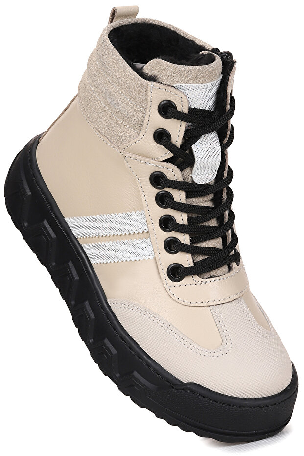 Nagman 100% Leather Zippered Girls' Boots Shoes