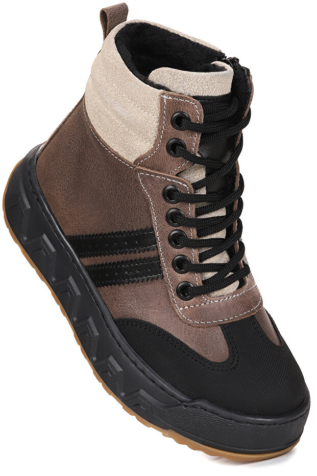 Nagman 100% Leather Zippered Boys' Boots Shoes