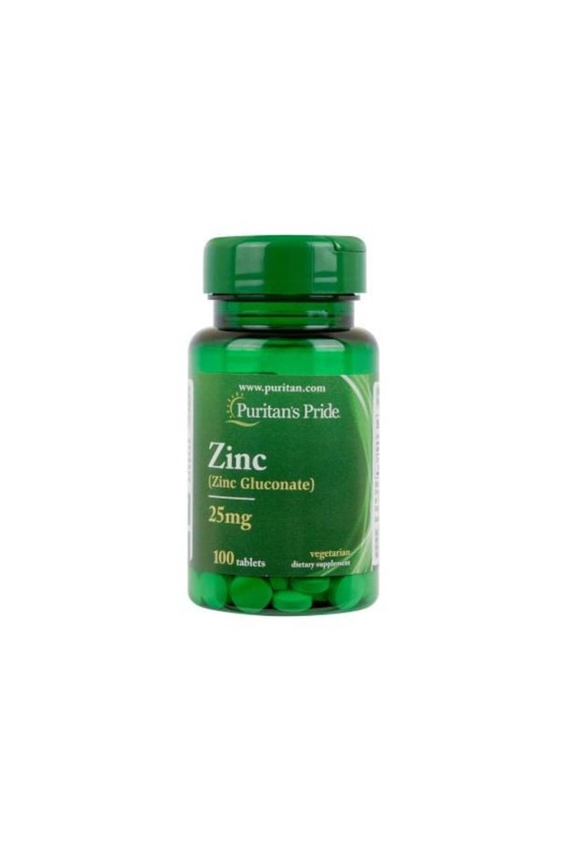 Puritans Pride Zinc Gluconate 25 Mg Tabs 100 S