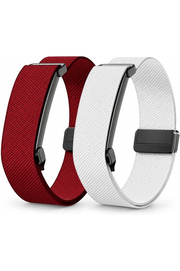 Magnetic Nylon Band Compatible with Google Fitbit Air |Soft Sport Strap with Quick-Adjust Magnetic Clasp for Men Women,Breathable Moisture-Wicking Replacement Wristband for Men Women