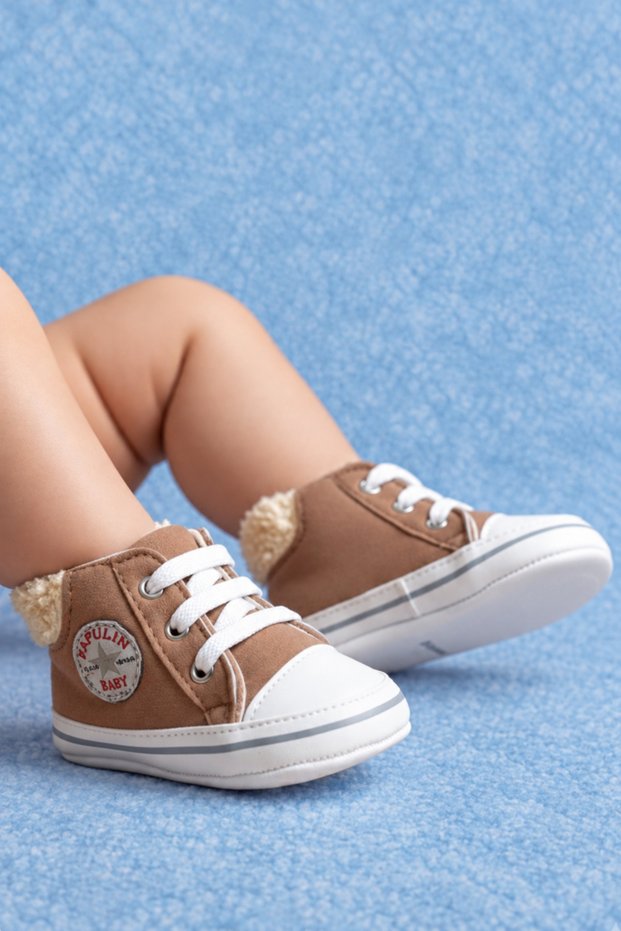Baby Sneaker Boots - Lace-Up Casual Shoes