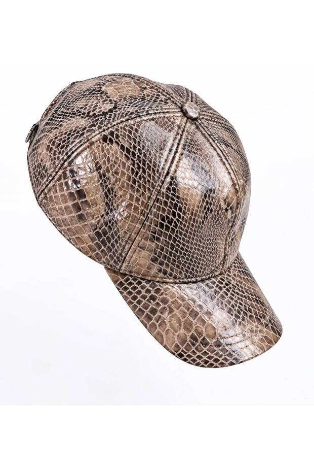 Genuine Leather Men'S/Women's Baseball Sports Cap