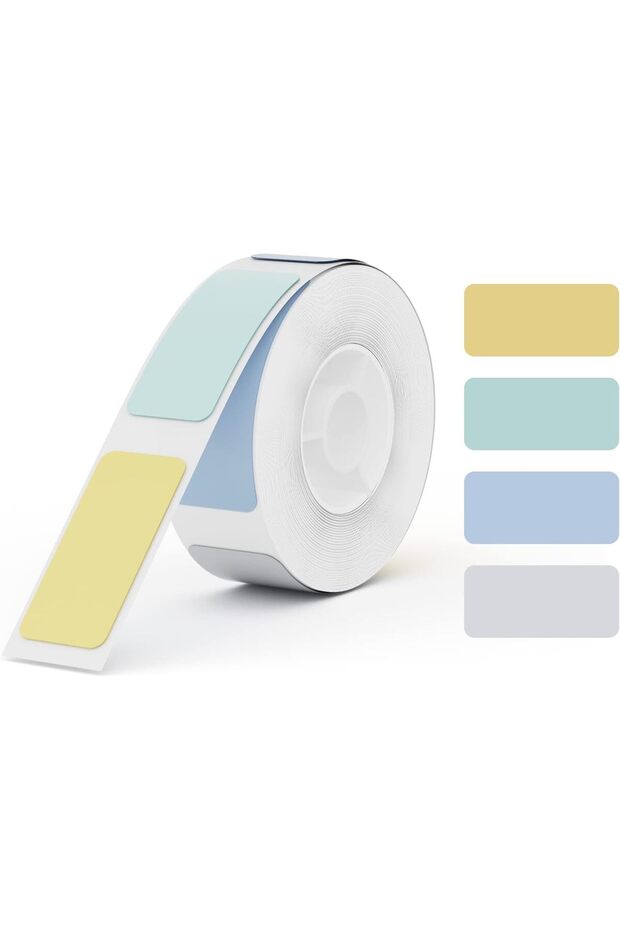 D110/D11/D101 Self-Adhesive Labels for Labelling, 14 x 30 mm Label Printer Thermal Paper for School, Home, Office, Small Business, 1 Roll 160 Labels/Roll (Wheat Field)