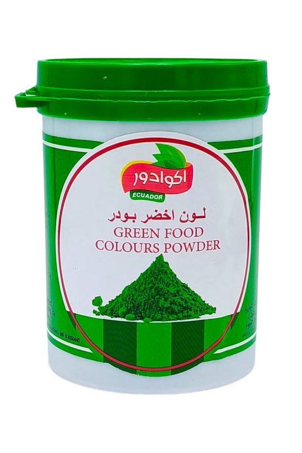 لون أخضر بودر 100جرام