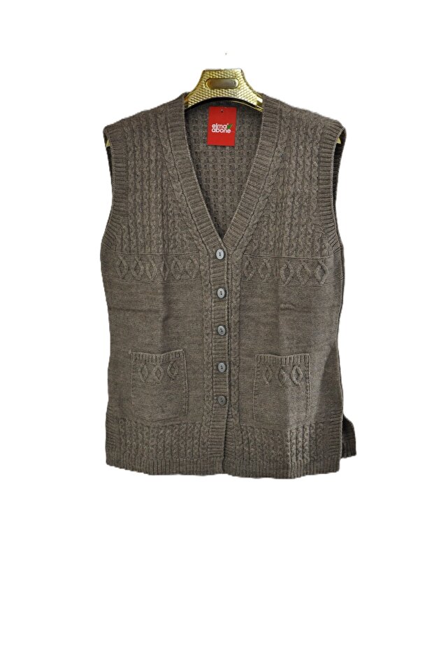 Plus Size Mothers Wool Vest