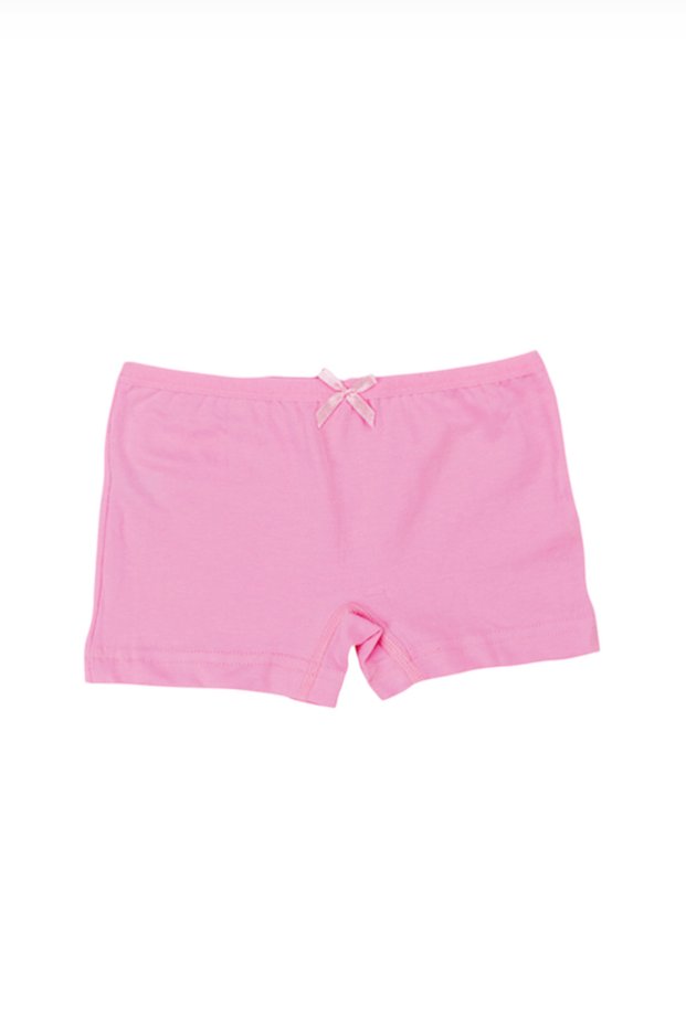 Pink Lycra Girls' Boxer 344-11 (12 Pieces)