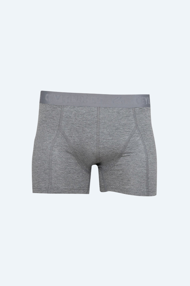 Dark Gray Lycra Men's Boxer 034 (3 Pieces)