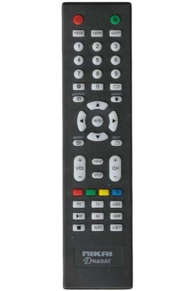 جهاز تحكم عن بعد عالمي للتلفزيونات الذكية مع أزرار تحكم في HDMI والصوت والعرض